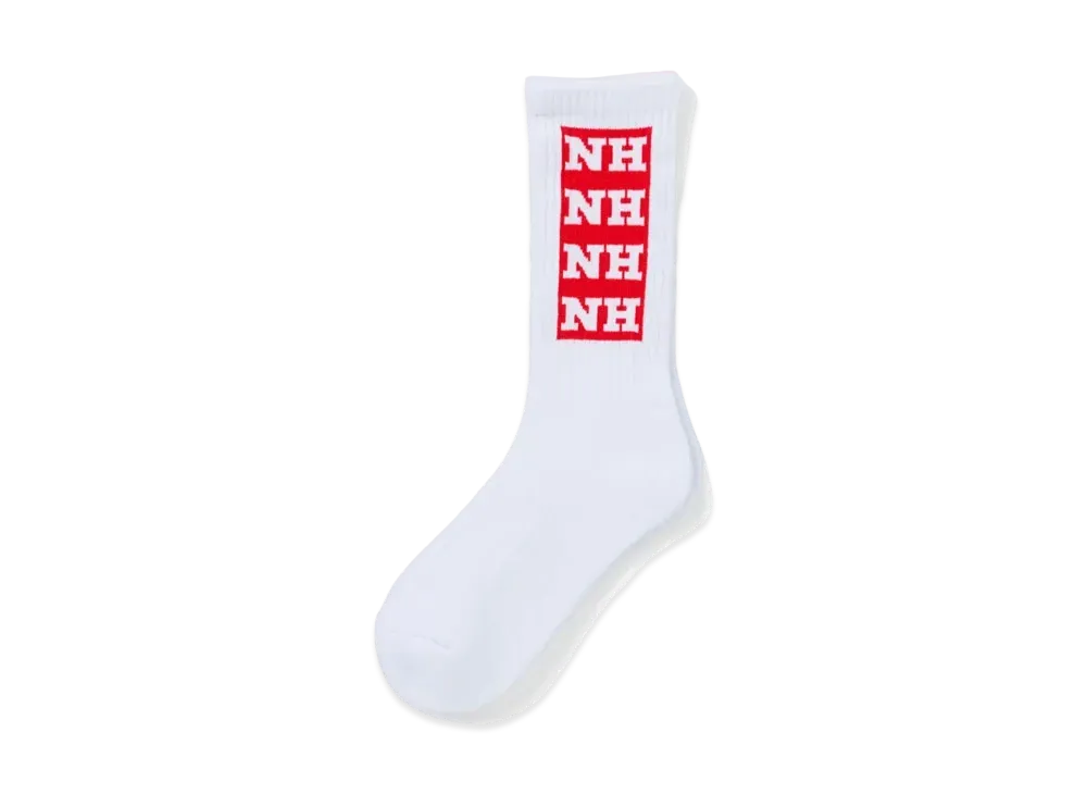 NEIGHBORHOOD NH / CA-SOCKS "White"