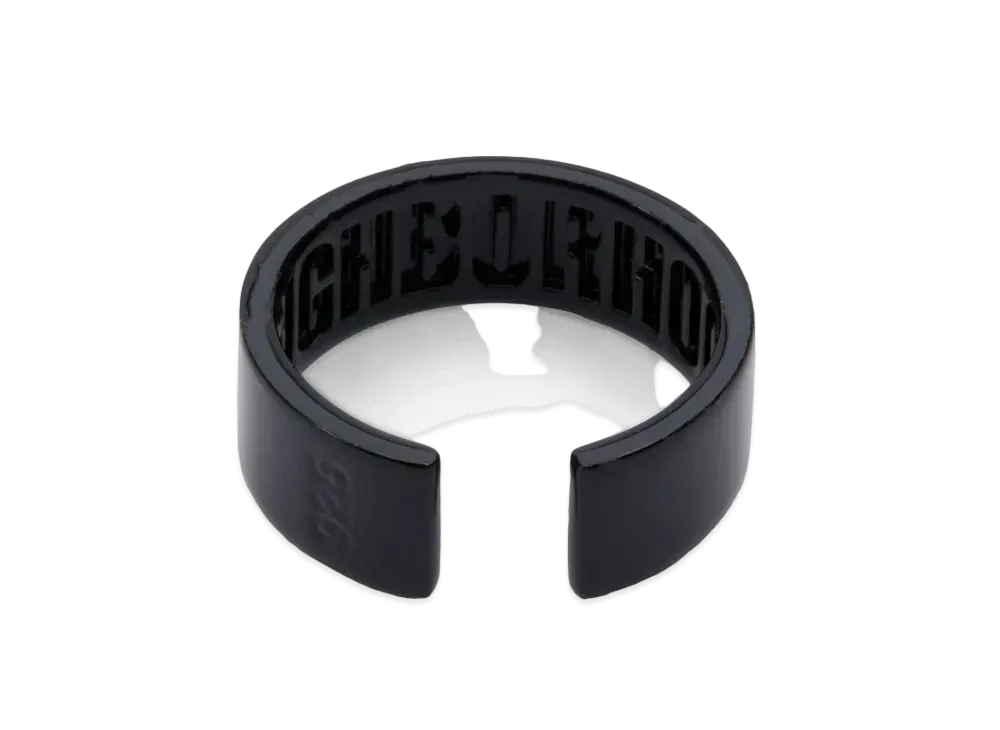 NEIGHBORHOOD CI NARROW / S-RING "Black"