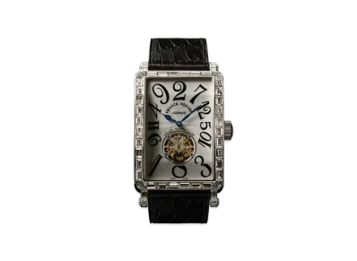 FRANCK MULLER Long Island Crazy Hours Tourbillion Baguette Cut Diamond