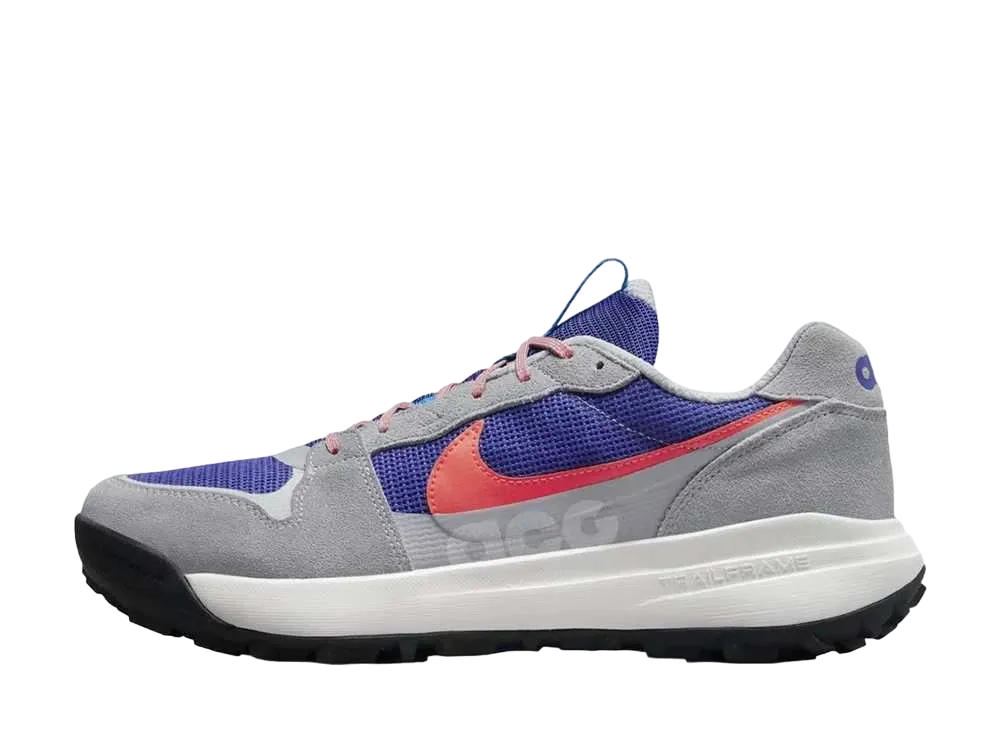 Nike ACG Lowcate "Wolf Grey/Bright Crimson"