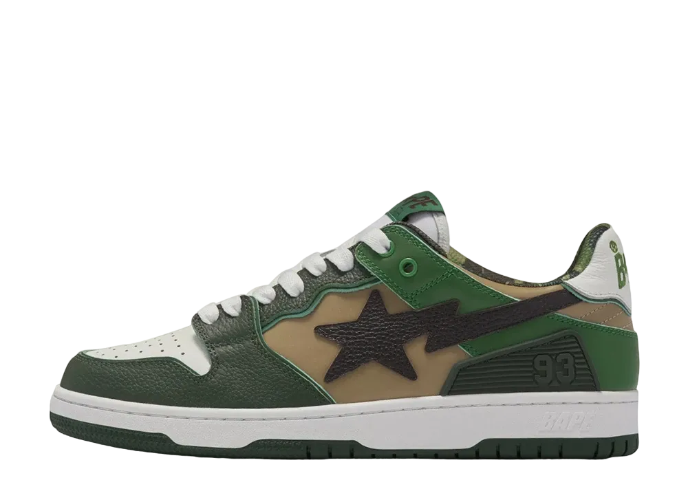 A BATHING APE®︎ SK8 STA ABC Camo "Green"