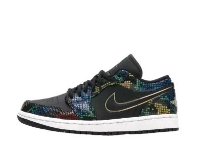 ナイキ ウィメンズ エアジョーダン1 ロー "マルチスネークスキン"