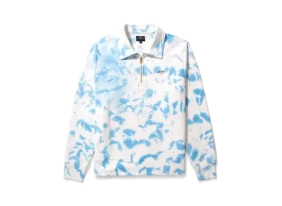Noah Splatter Dye Pullover "Blue"