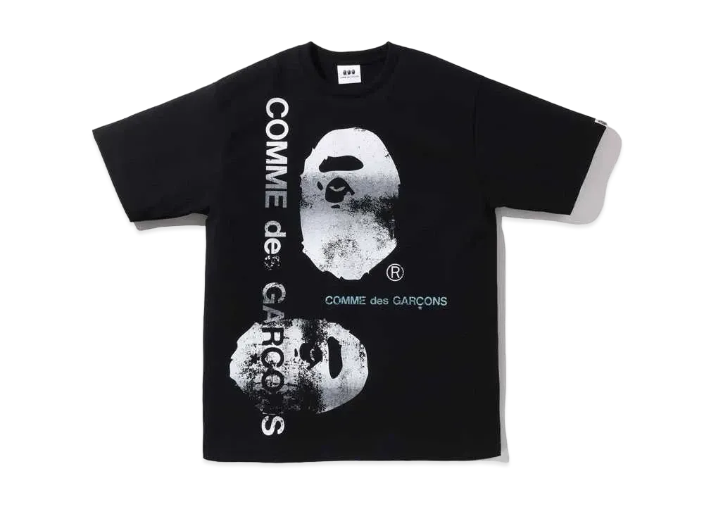 A BATHING APE CDG OSAKA TEE #1 "Black"