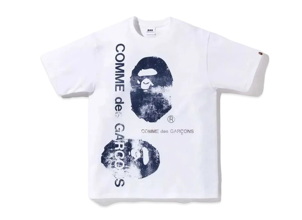 A BATHING APE CDG OSAKA TEE #1 "White"