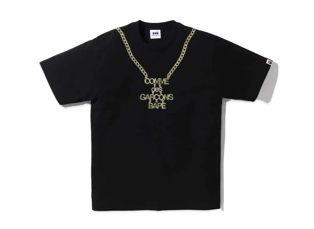 A BATHING APE CDG OSAKA TEE #2 "Black"