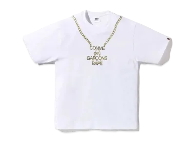 A BATHING APE CDG OSAKA TEE #2 "White"