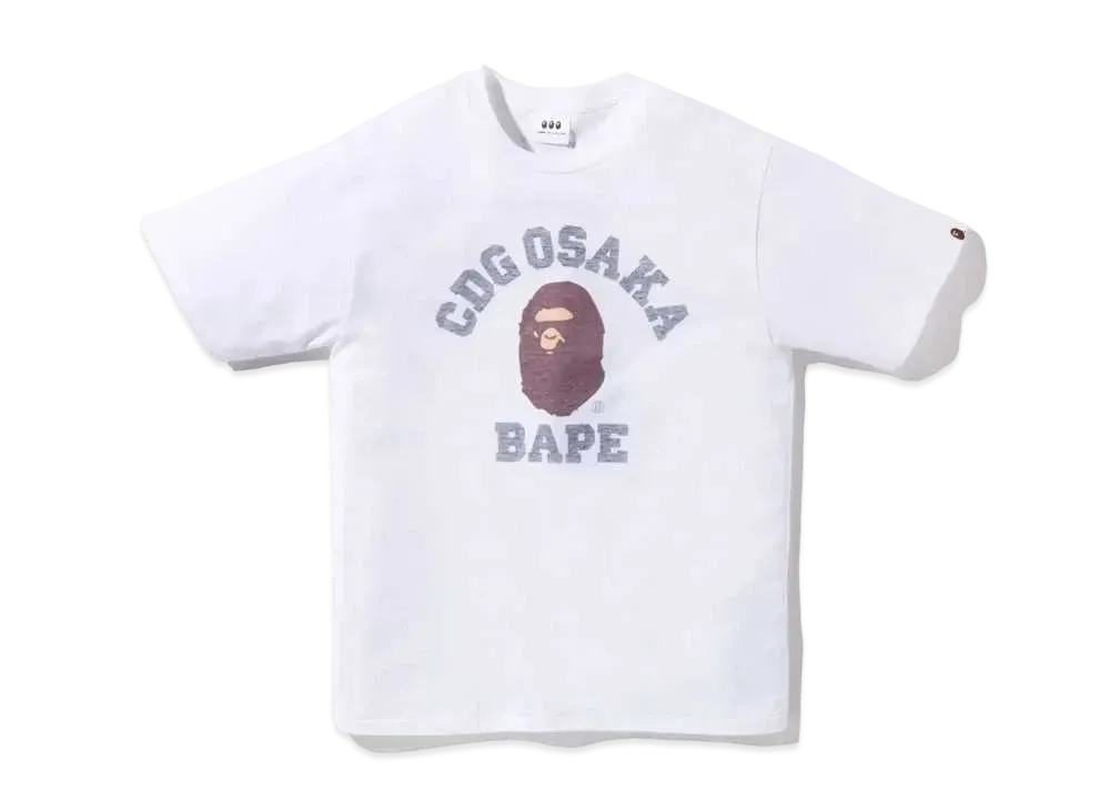 A BATHING APE CDG OSAKA TEE #3 "White"