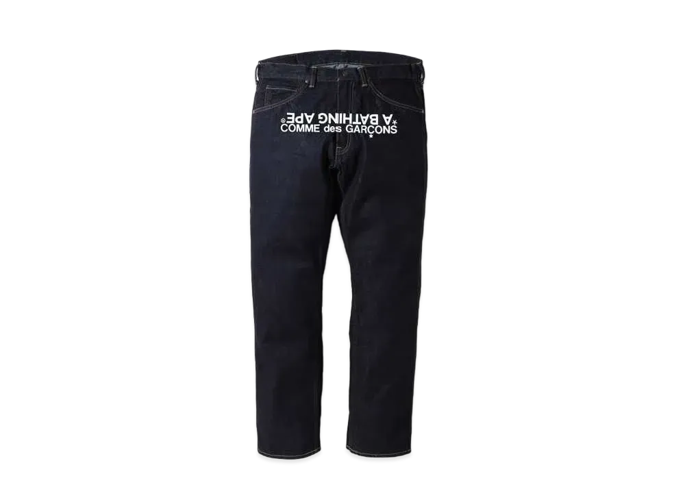 A BATHING APE CDG OSAKA LOOSE FIT DENIM "Denim"