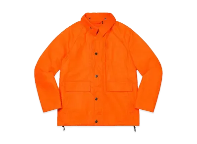 Supreme Barbour Lightweight Waxed Cotton Field Jacket "Orange"