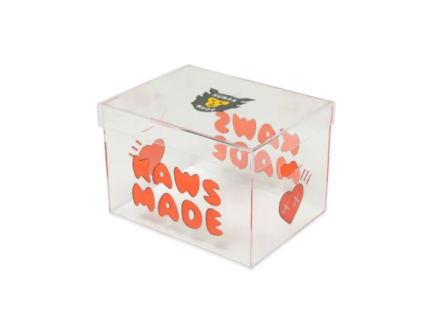 HUMAN MADE x KAWS ACRYLIC FILE BOX HUMAN MADE x KAWS ACRYLIC FILE BOX