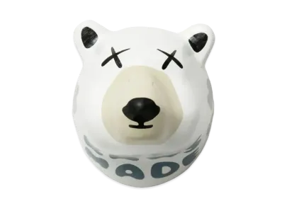 HUMAN MADE x KAWS POLAR BEAR TROPHY PAPER MACHE DISPLAY "White"