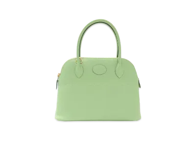 Hermes Bolide Epsom "Vert Criquet/Gold"