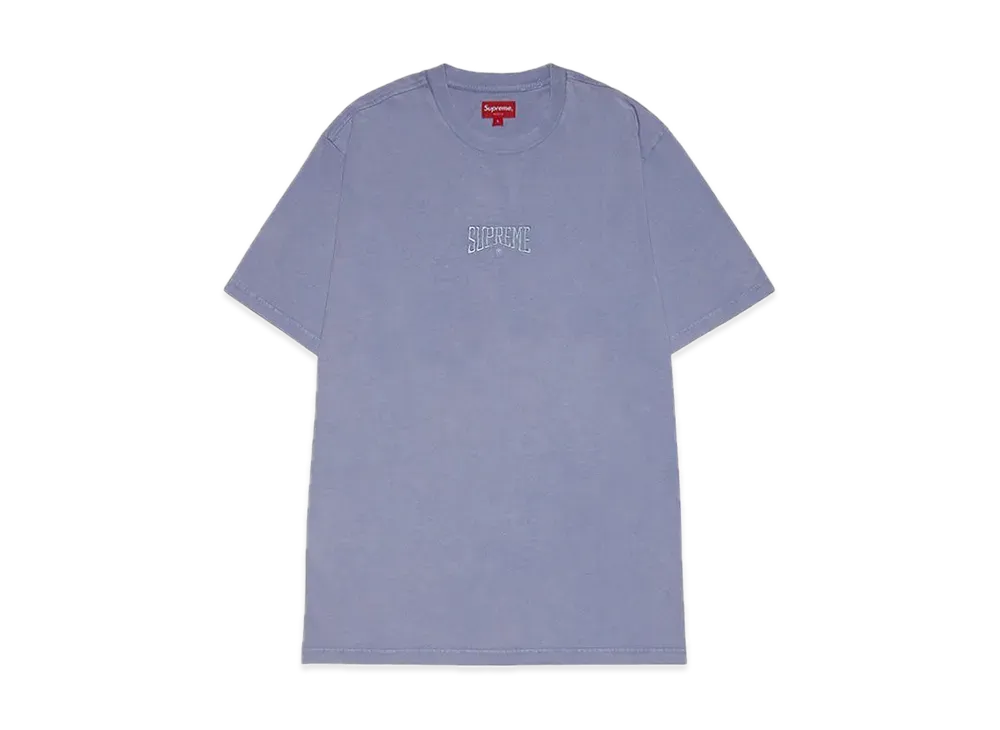 Supreme Acid Wash S/S Top "Light Blue"