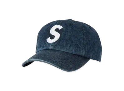 Supreme Kevlar Denim S Logo 6-Panel "Indigo"