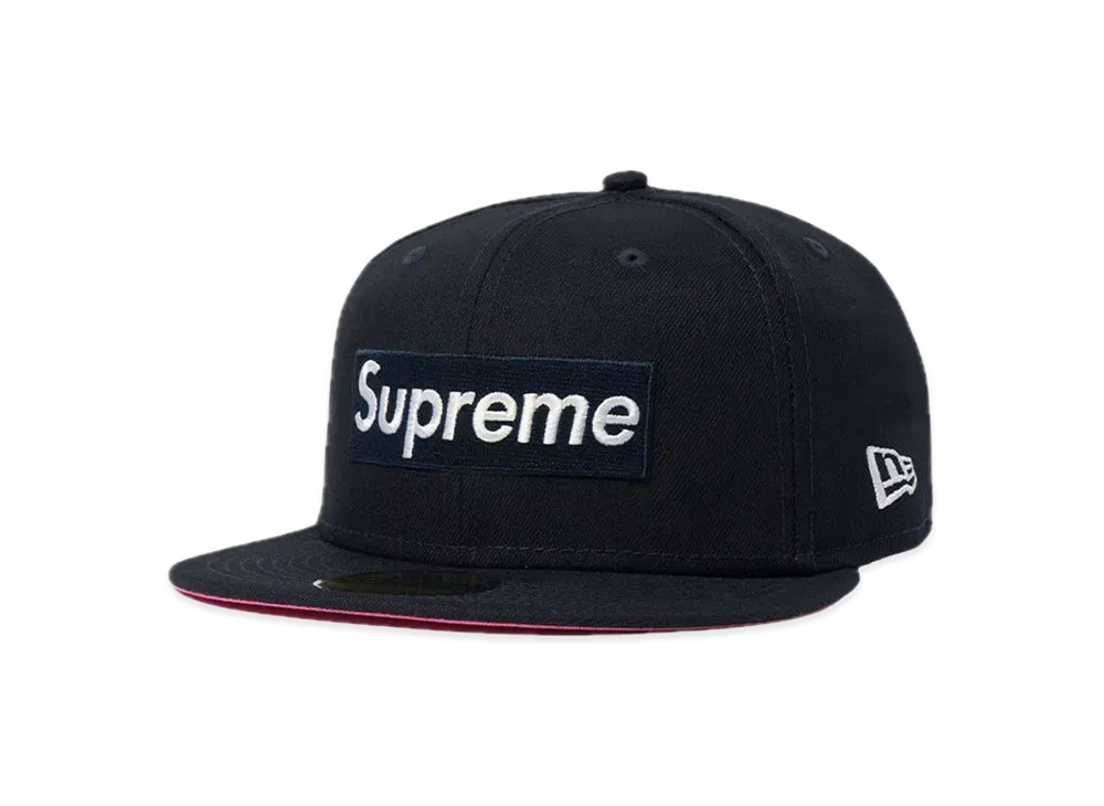 Supreme No Comp Box Logo New Era "Navy"