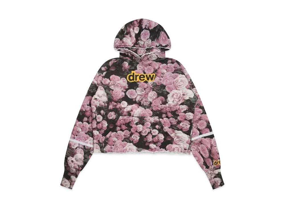 drew house secret deconstructed hoodie "Roses"
