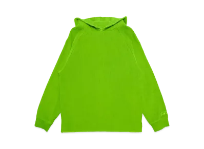 drew house corduroy hoodie "Lime"