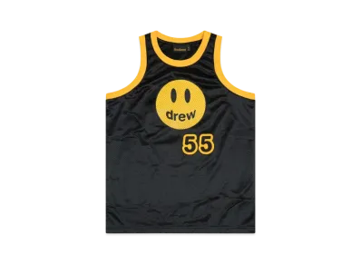 drew house mesh mascot basketball jersey "Black"