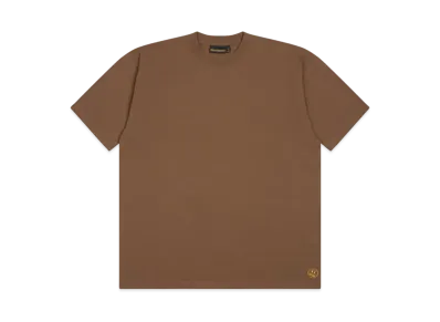 drew house basic ss tee "Brown"