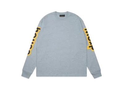 drew house drew house ls hug tee "Heather Grey"