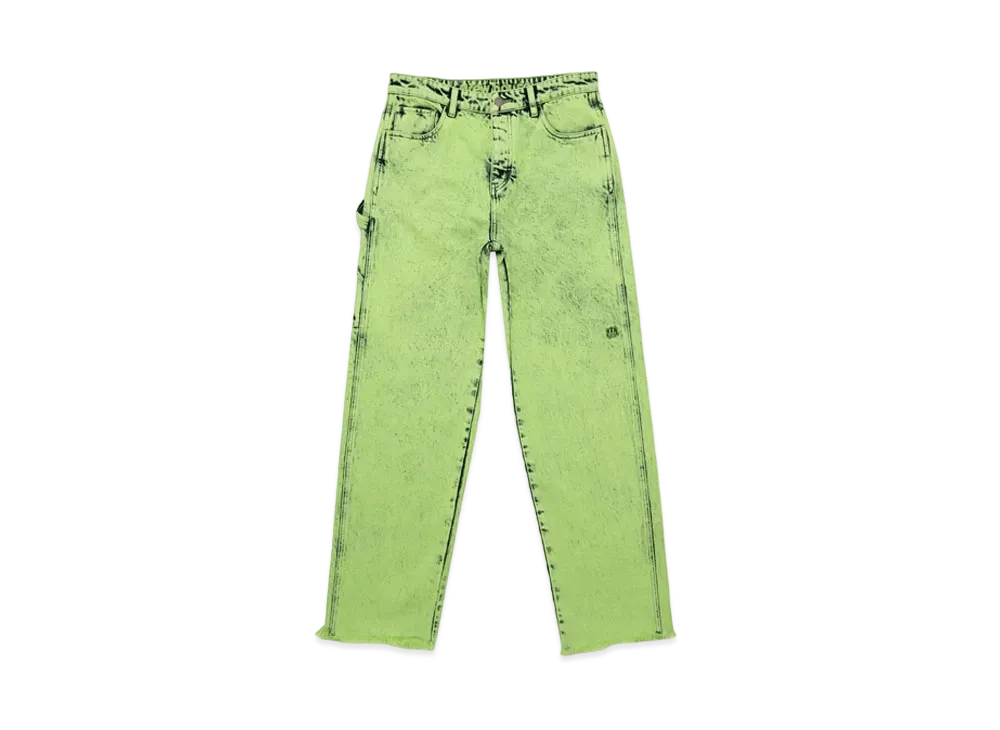 drew house carpenter jean "Painted Llime"