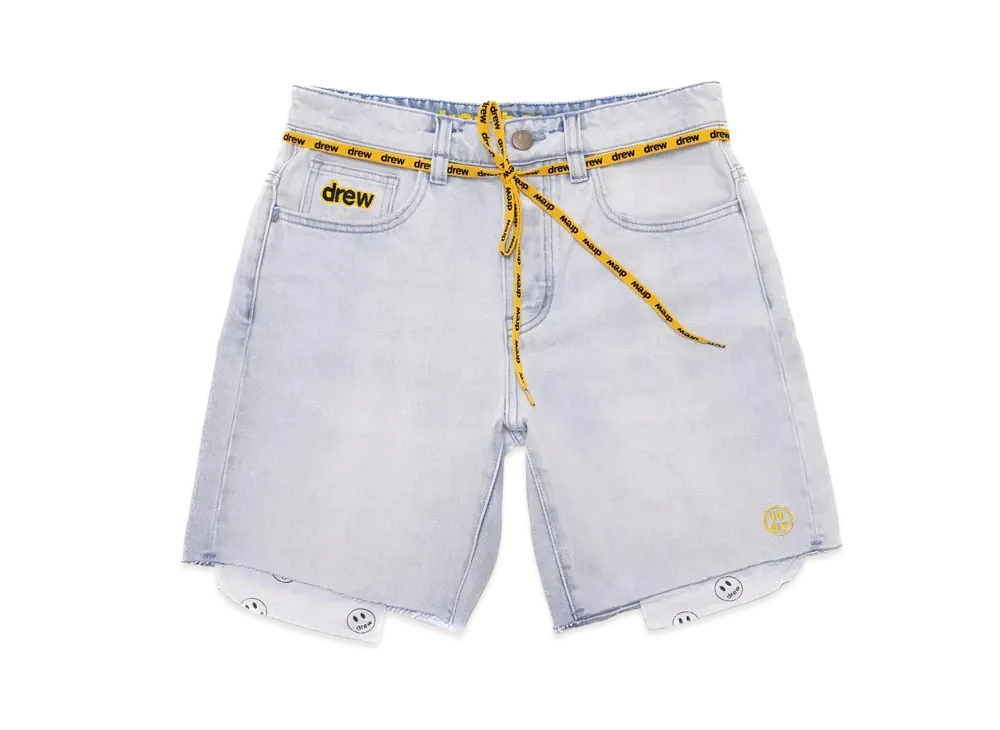 drew house cut off short "Vintage Indigo"