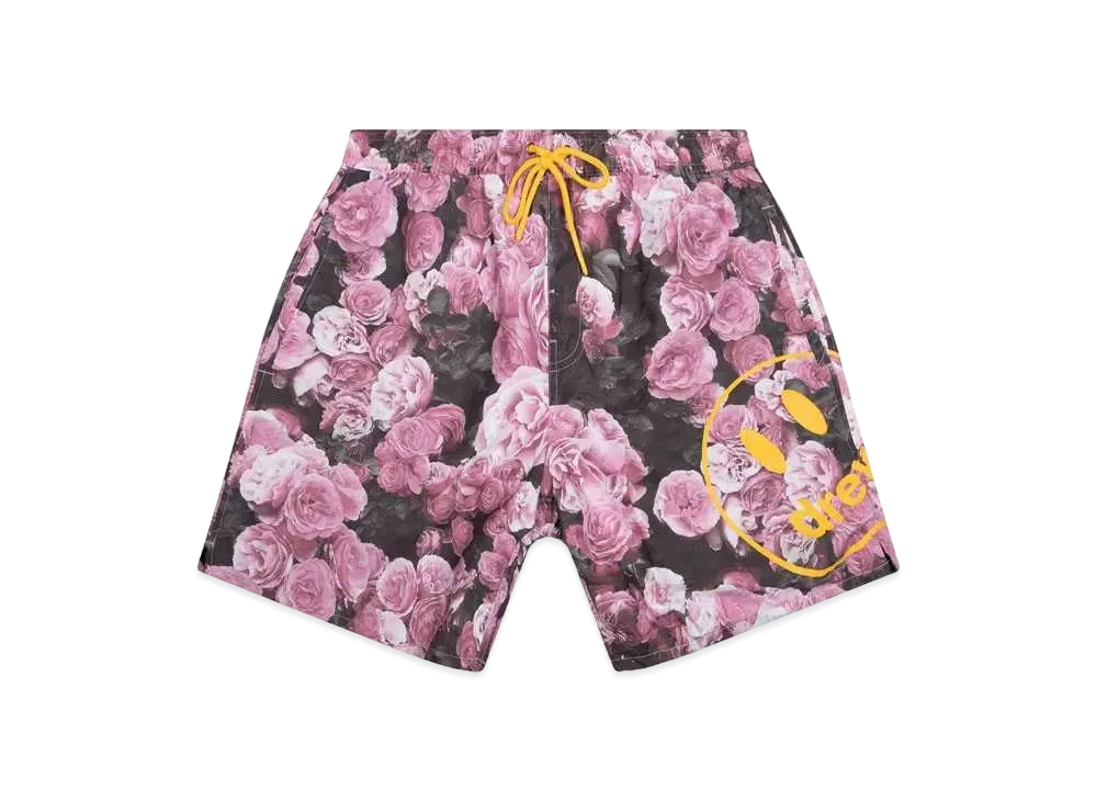 drew house mascot pool short "Roses"