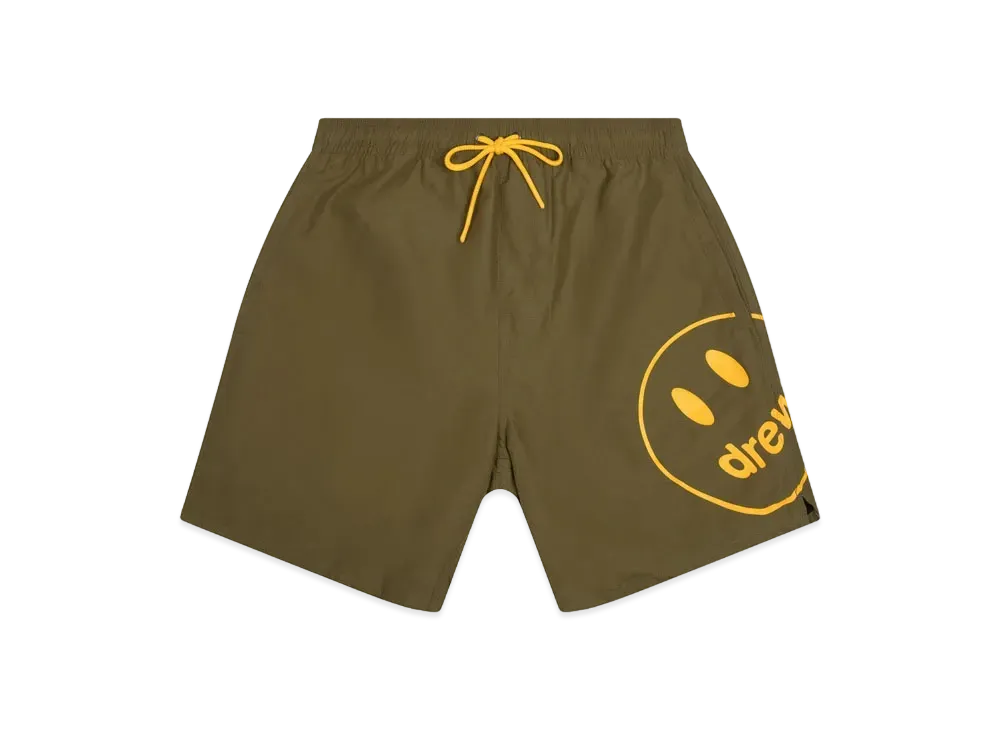 drew house mascot pool short "Midnight Olive"