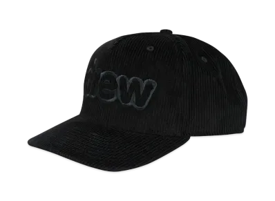 drew house corduroy secret snapback "Black"