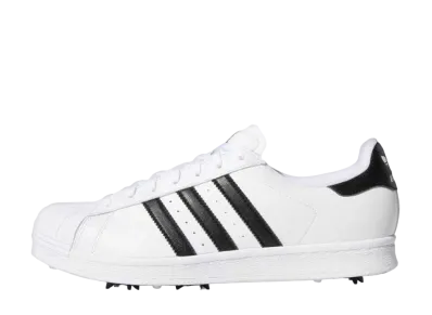 adidas SS Golf "Footwear White/Core Black/Metallic Gold"