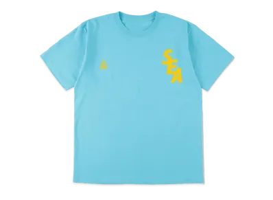 WIND AND SEA -Y&S- WDS CUSTOM TEE 7.1OZ "Light Blue"