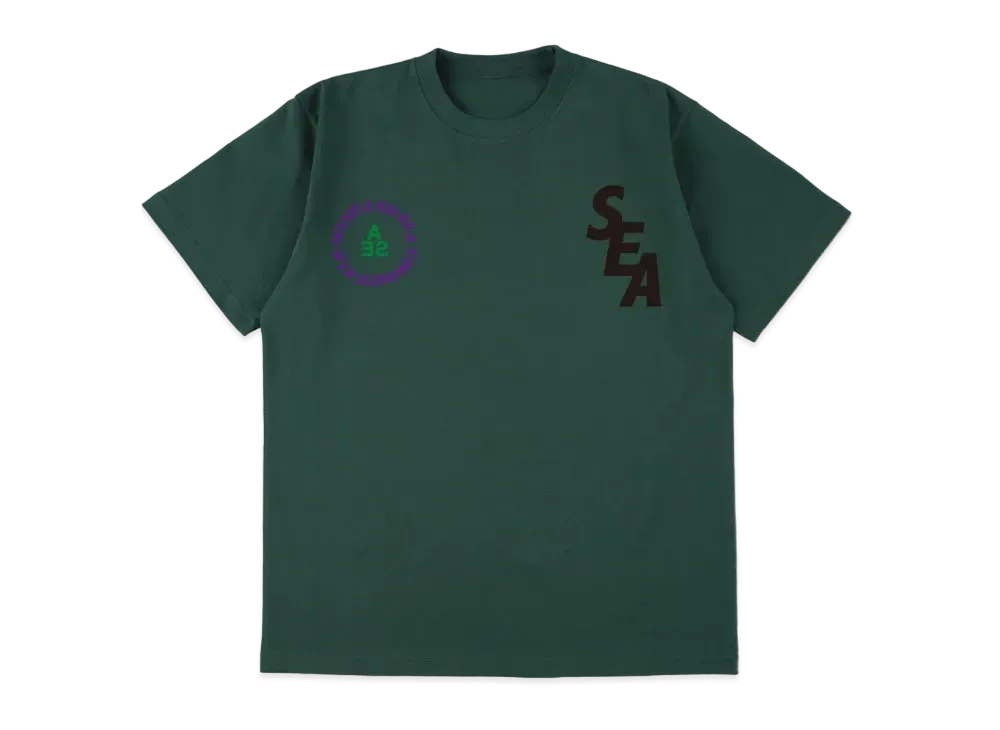 WIND AND SEA -Y&S- WDS CUSTOM TEE 7.1OZ "Ivy Green"
