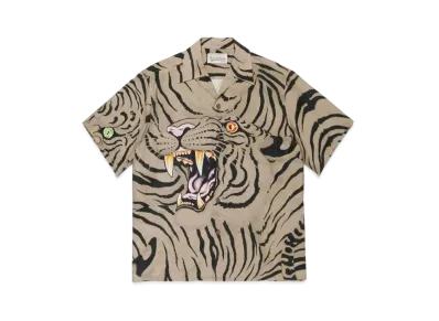 WACKO MARIA TIM LEHI / HAWAIIAN SHIRT "Beige"
