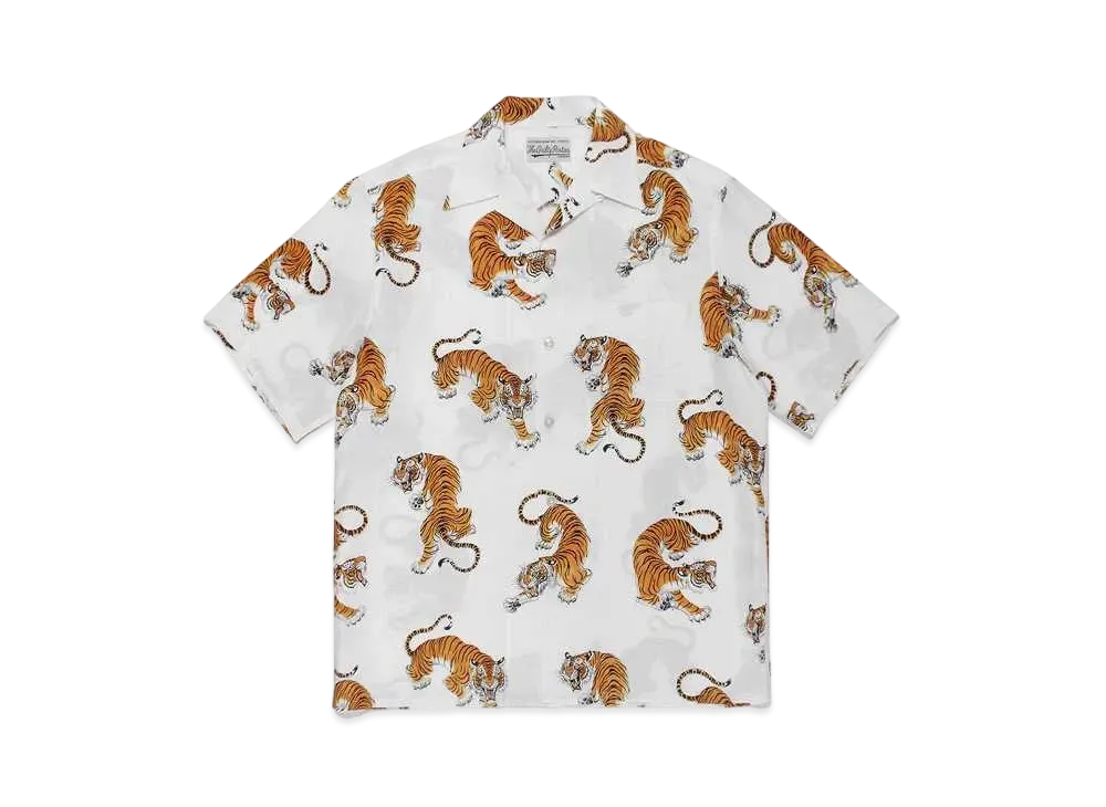 WACKO MARIA TIM LEHI / HAWAIIAN SHIRT "White"