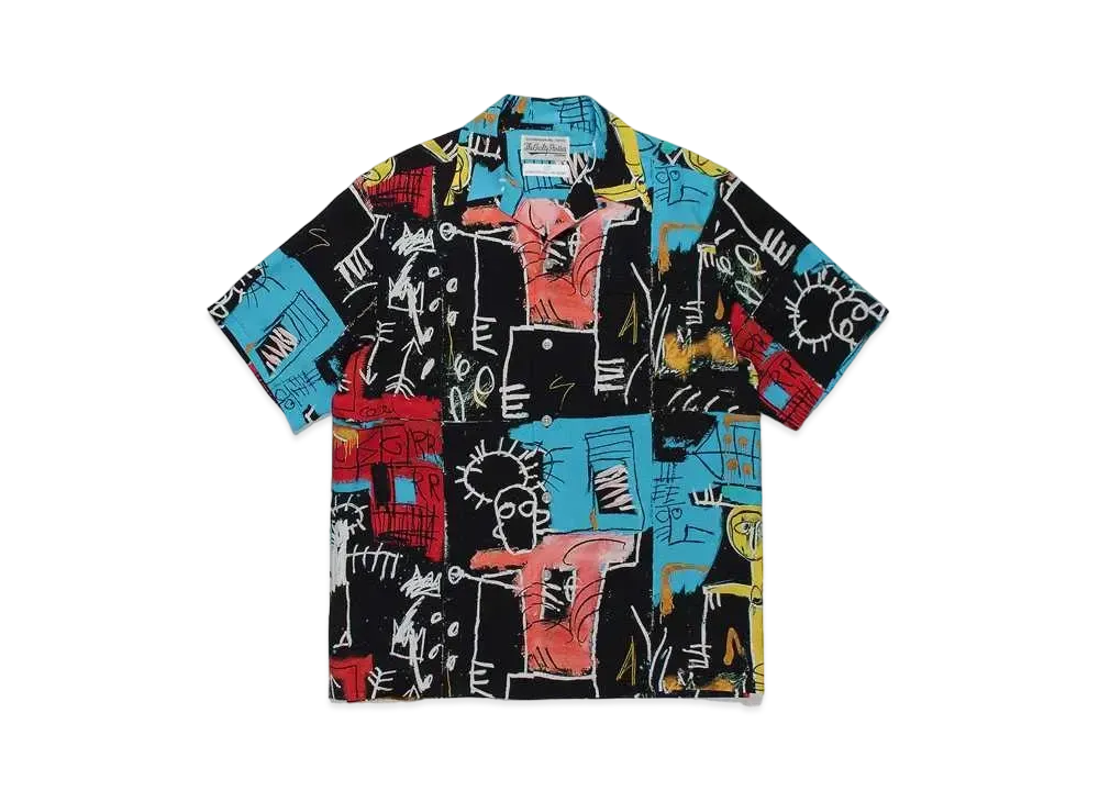 WACKO MARIA JEAN-MICHEL BASQUIAT / HAWAIIAN SHIRT "One"