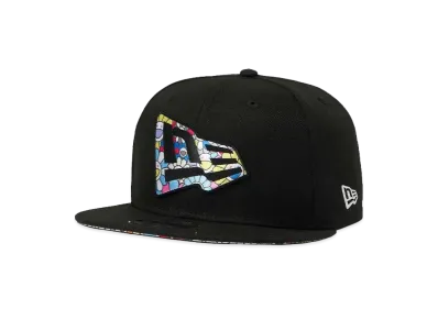 NEW ERA TAKASHI MURAKAMI 9FIFTY FLAG BLACK "Black"