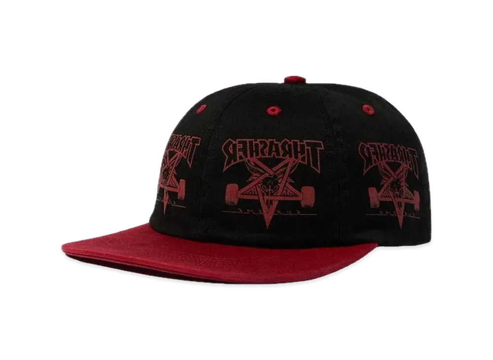 Supreme / Thrasher® 6-Panel "Black"