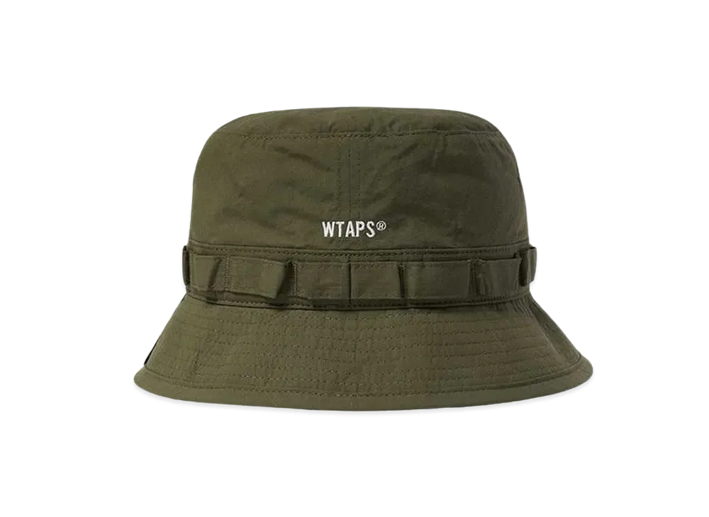 Wtaps JUNGLE 01 / HAT / NYCO. RIPSTOP. CORDURA "Olive Drab"