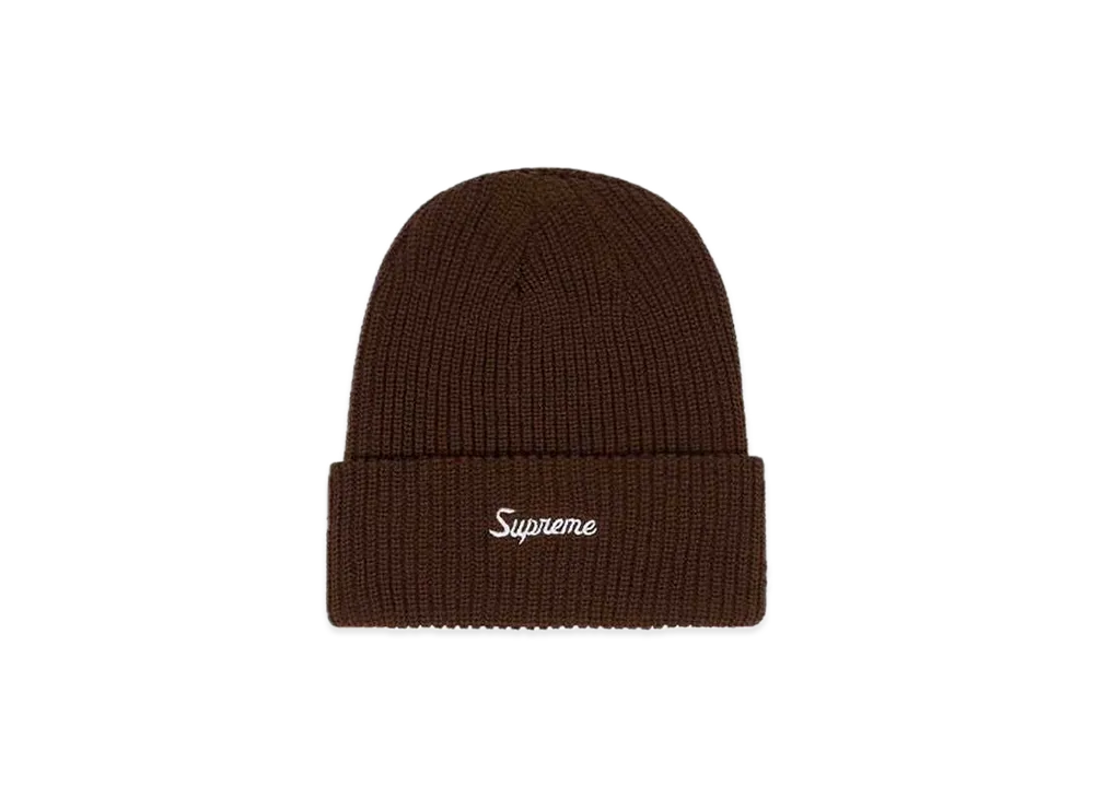 Supreme Loose Gauge Beanie 2 "Brown" (21FW)
