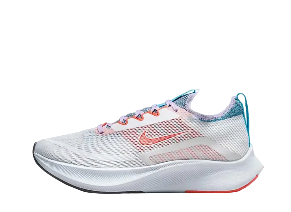 ナイキ ウィメンズ ズーム フライ 4 "ホワイト/チームオレンジ"