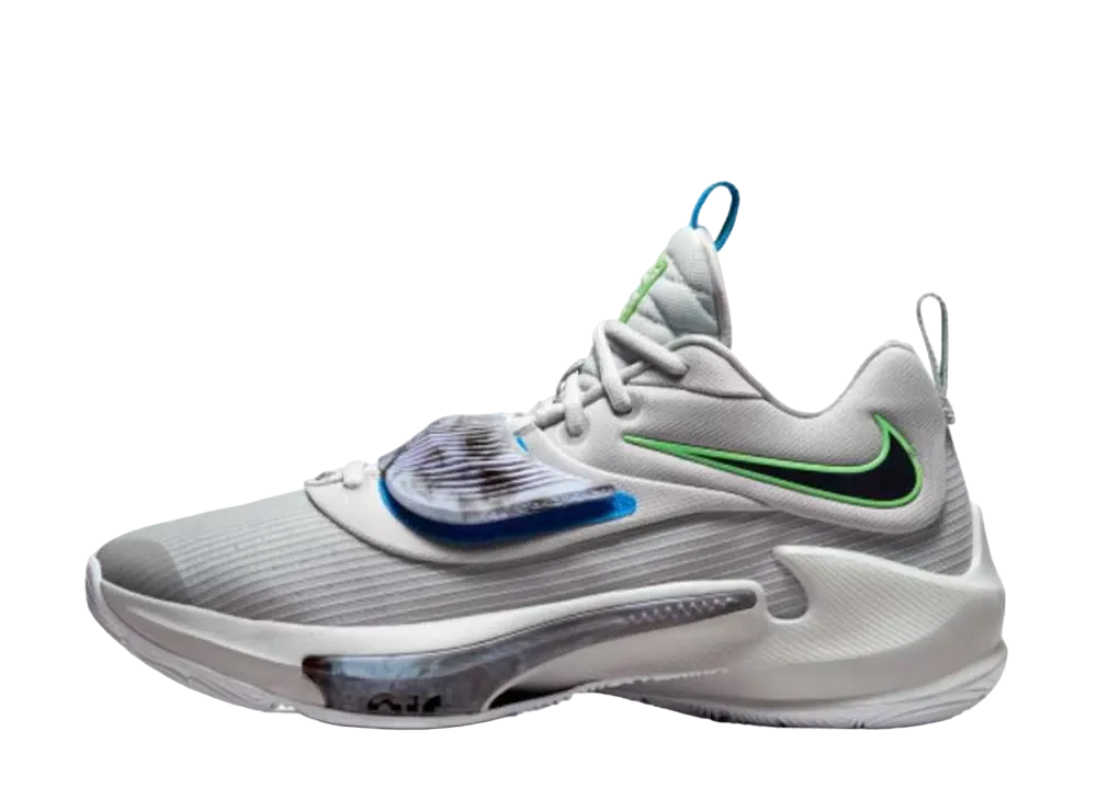 ナイキ ズーム フリーク3 "グレー フォグ/ケーブ パープル-LT グリーン スパーク"