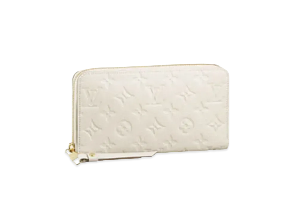 Louis Vuitton Monogram Empreinte Portefeuille Scret Rond "Neige"