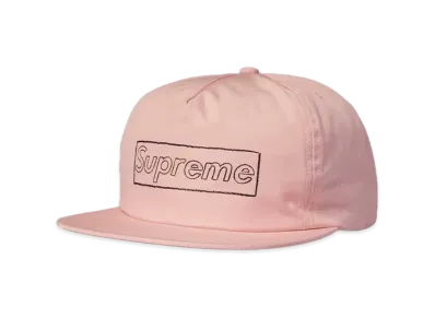 Supreme KAWS Chalk Logo 5-Panel "Pink"
