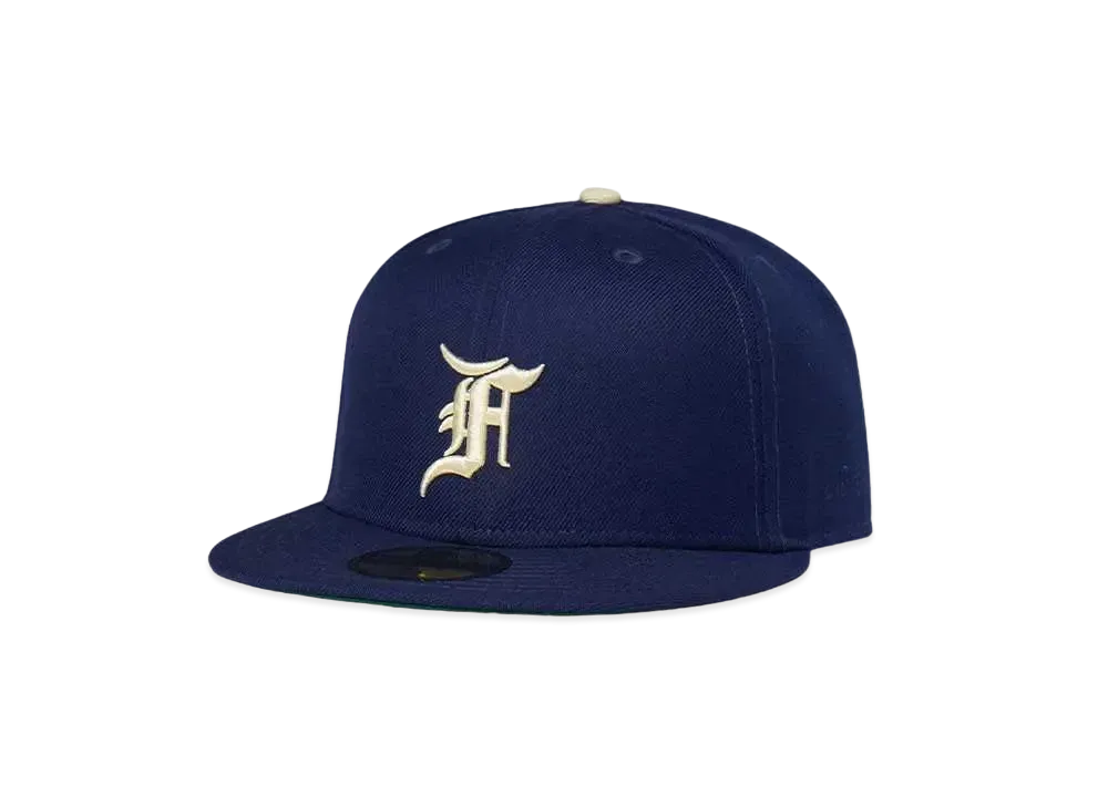 ニューエラ フィアオブゴッド エッセンシャルズ 59フィフティー エフ ロゴ ワールド シリーズ アンダーバイザー "ロイヤル"