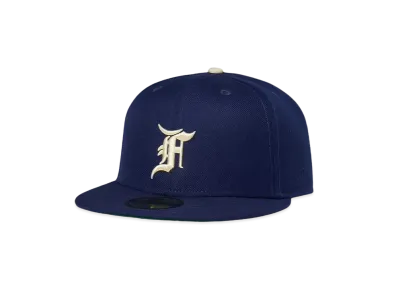 NEW ERA FEAR OF GOD ESSENTIALS 59FIFTY F LOGO WORLD SERIES Under Visor "Royal"