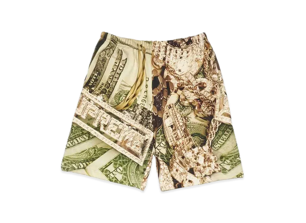Supreme Bling Sweatshort "Green"