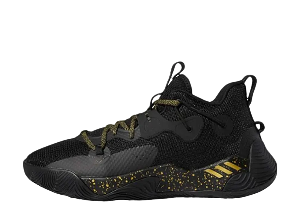adidas Harden Stepback 3 "Core Black/Gold Metallic/Core Black"
