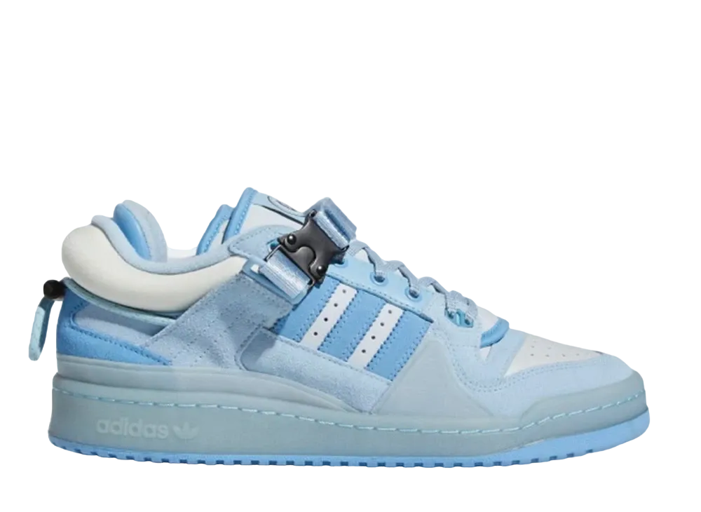Bad Bunny × adidas Forum Buckle Low "Blue Tint"