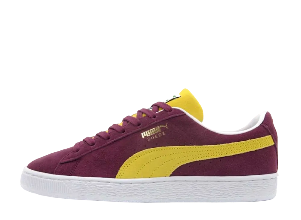 Puma Suede Classic XXI "Grape Wine/Dandelion/Puma White"